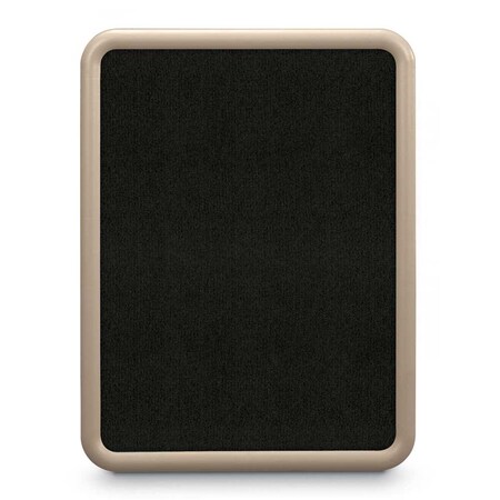 United Visual Products Sliding Door Indoor Enclosed Corkboard, 6 UV9002ACSH-BRONZE-BUFF